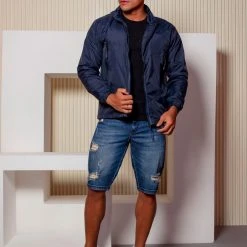 PIT BULL JEANS 62826 - Classic Destroyed Denim Male Bermuda 13 PIT BULL JEANS 62826 - Classic Destroyed Denim Male Bermuda