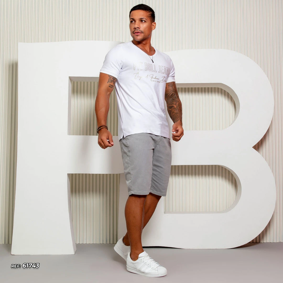 PL JEANS Men's Shorts Color - 61743 15 PL JEANS Men's Shorts Color - 61743