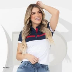 PL REPRESENTAÇÃO MALHA WOMEN POLO SHIRT - 41127 Turbo Collection