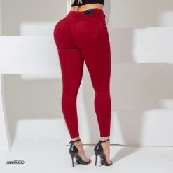 REPRESENTAÇÃO JEANS Women's Red Desire Skinny Jeans - 33514