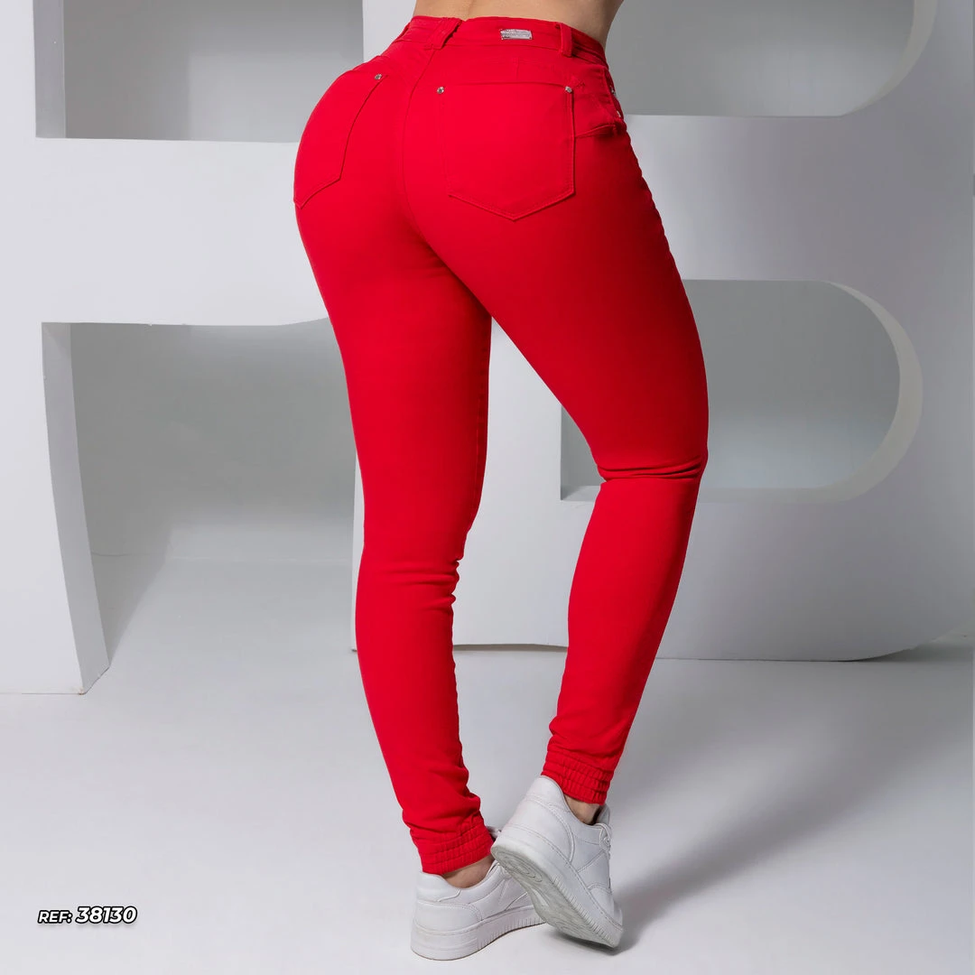 REPRESENTAÇÃO JEANS WOMEN COLLOR SKINNY JEANS - 38130 6 REPRESENTAÇÃO JEANS WOMEN COLLOR SKINNY JEANS - 38130