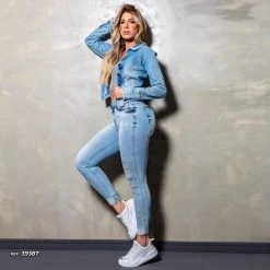 REPRESENTAÇÃO JEANS WOMEN STRAIGHT JEANS - 39387