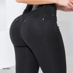 PIT BULL JEANS WOMEN COLLOR STRAIGHT JEANS - 41291