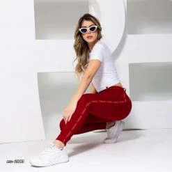 PIT BULL JEANS Conecte-Se Marsala Skinny Jeans - 41383