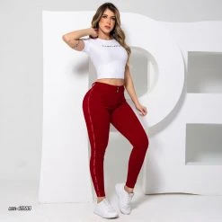 PIT BULL JEANS Conecte-Se Marsala Skinny Jeans - 41383