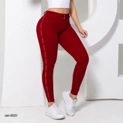 PIT BULL JEANS Conecte-Se Marsala Skinny Jeans - 41383