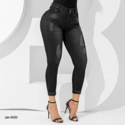 REPRESENTAÇÃO JEANS WOMEN STRAIGHT JEANS - 41752 Turbo Collection