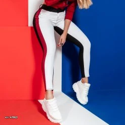 PIT BULL JEANS Turbo Collection WOMEN COLLOR STRAIGHT JEANS - 41963