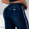 PIT BULL JEANS Women's Pants Skinny Dark Blue - 59817