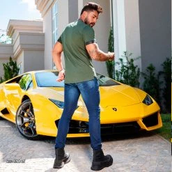 PL JEANS Conecte-Se Dark Denim Jogger Pants - 59845 11 PL JEANS Conecte-Se Dark Denim Jogger Pants - 59845