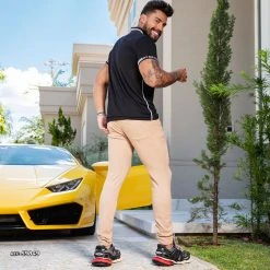 PL JEANS Conecte-Se Khaki Jogger Pants - 59849