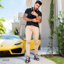 PL JEANS Conecte-Se Khaki Jogger Pants - 59849