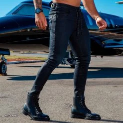 PIT BULL JEANS Basic Black Jeans - 59862 Conecte-Se