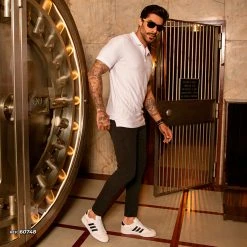 PL JEANS 60748 - Men's Slim Jeans Free Movement