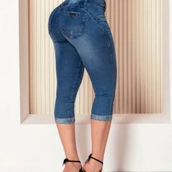 PIT BULL JEANS 61420 - Perfect Waist Capri Pants