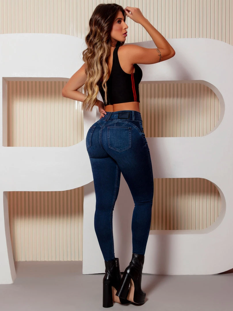 PL JEANS NEWS 61517 - Denim Pants With Butt Lift Effect Dream Curves 9 PL JEANS NEWS 61517 - Denim Pants With Butt Lift Effect Dream Curves