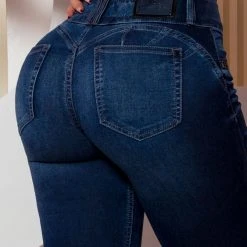 PL JEANS NEWS 61517 - Denim Pants With Butt Lift Effect Dream Curves