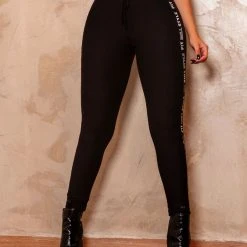 PL MALHA 62739 - Stretchy Jogger Pants More Comfort With Butt Lift Effect Identity