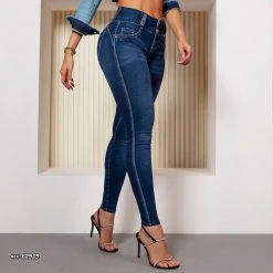 PL JEANS 62939 - Traditional Skinny Jeans With Butt Lift Effect 14 PL JEANS 62939 - Traditional Skinny Jeans With Butt Lift Effect