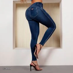 PL JEANS 62939 - Traditional Skinny Jeans With Butt Lift Effect 12 PL JEANS 62939 - Traditional Skinny Jeans With Butt Lift Effect