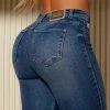 PL JEANS 63201 - Skinny Pants With Super High Waistband And Butt Lift Effect Identity