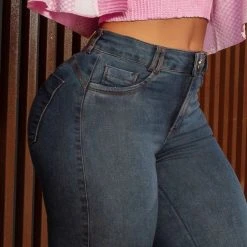 PIT BULL JEANS Women 65543 - Classic Blue Jeans