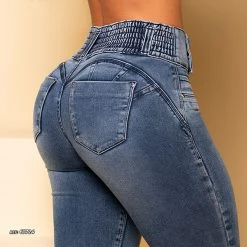 PIT BULL JEANS 61724 - Light Skinny Jeans With Magic Waistband PANTALON JEANS Women