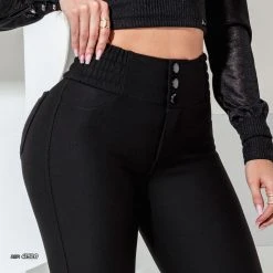 PL REPRESENTAÇÃO MALHA WOMEN SKINNY PANTS - 41520 Turbo Collection