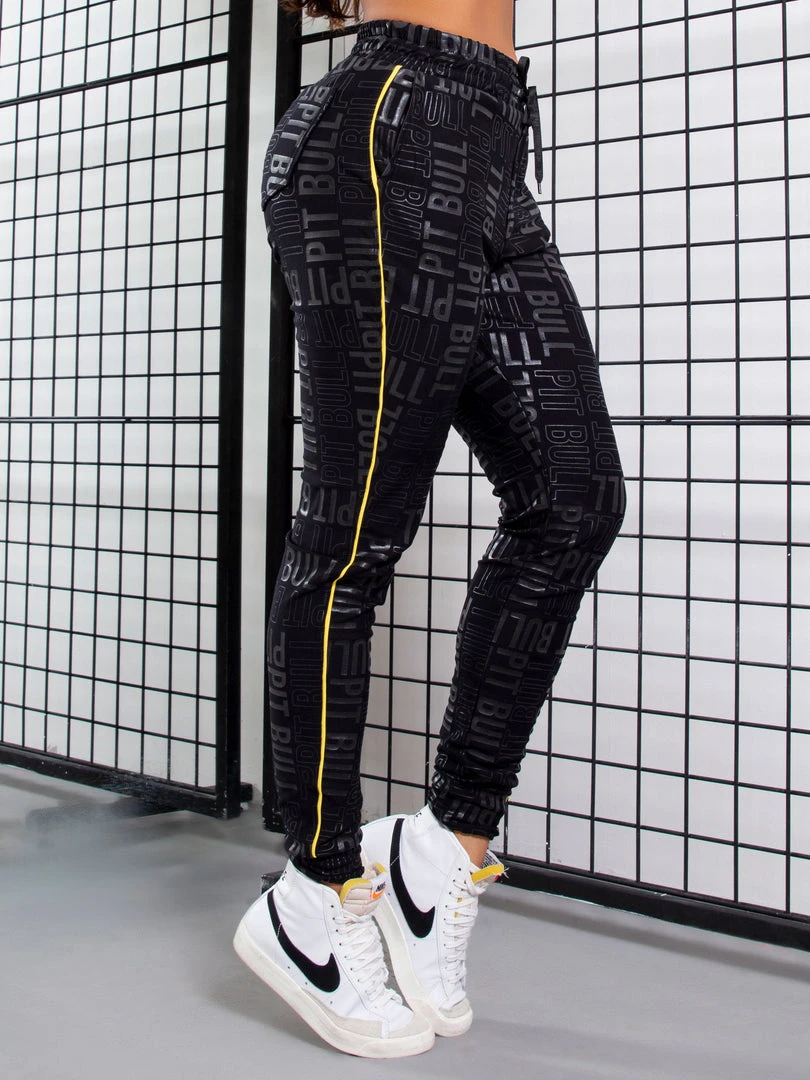 PL FITNESS Women 64576 - Logomania Jogger Fitness Pants 5 PL FITNESS Women 64576 - Logomania Jogger Fitness Pants