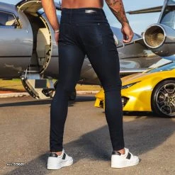 PL JEANS Comfy Black Slim Jeans - 59681 Conecte-Se