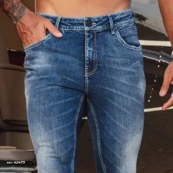PL JEANS Vintage Slim Jeans - 42473 Conecte-Se