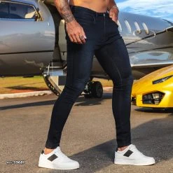 PL JEANS Comfy Black Slim Jeans - 59681 Conecte-Se