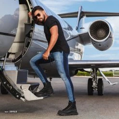 PL JEANS Bicolor Jogger Pants - 59703