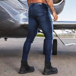 PL JEANS Bicolor Jogger Pants - 59703