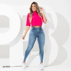 REPRESENTAÇÃO JEANS WOMEN STRAIGHT JEANS - 41883 Turbo Collection