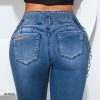 PIT BULL JEANS Skinny Jeans With Wide Waistband - 59943 Conecte-Se