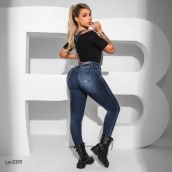 PIT BULL JEANS Conecte-Se Skinny Pants With Versatile Suspenders - 59381