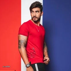 PL REPRESENTAÇÃO MALHA MEN V-NECK SHIRT- 42124