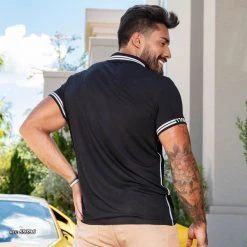 PL MALHA Polo Shirt B&W - 59396