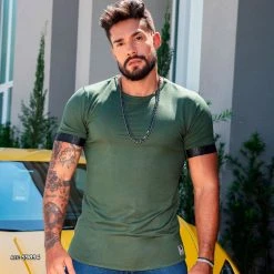 PL MALHA Men's Long Line T-shirt - 59894