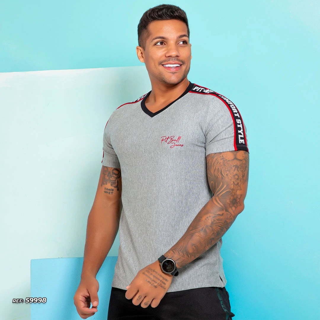 PL REPRESENTAÇÃO MALHA Tradicional Men's Shirt With Short Sleeves - 59998 Liberty 7 PL REPRESENTAÇÃO MALHA Tradicional Men's Shirt With Short Sleeves - 59998 Liberty