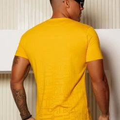 PL MALHA 61749 - Men's T-Shirt Logomania Gradient