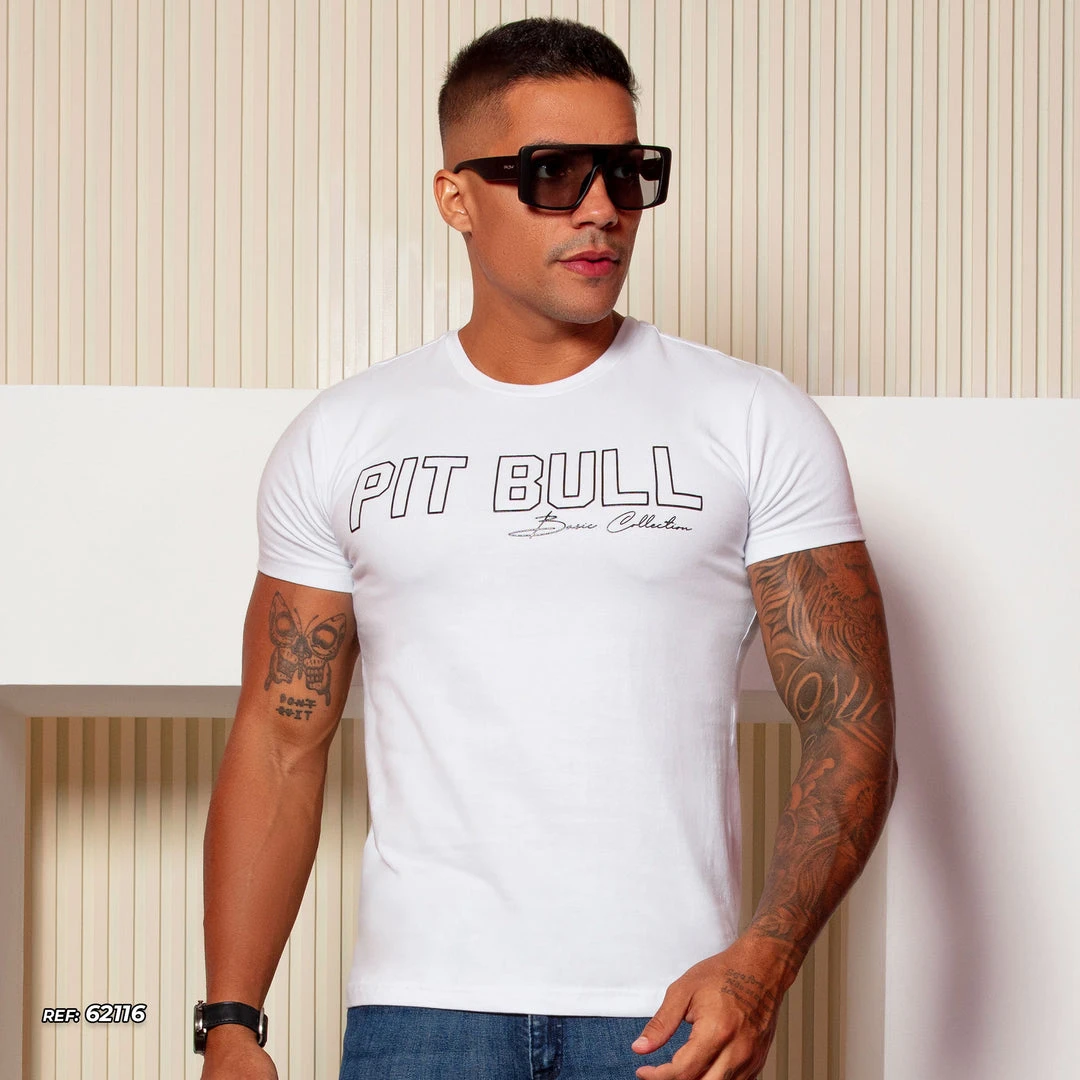 PL MALHA Men's O-neck T-shirt With Customization - 62116 7 PL MALHA Men's O-neck T-shirt With Customization - 62116