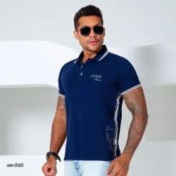AQUISIÇÃO MALHA Movement Men's Polo T-shirt Straight Fit With More Comfort - 63151