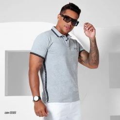 AQUISIÇÃO MALHA Movement Men's Polo T-shirt Straight Fit With More Comfort - 63151