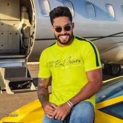 PL MALHA Conecte-Se Lime Green O-neck Shirt - 59790