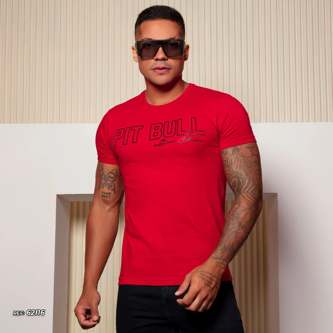 PL MALHA Men's O-neck T-shirt With Customization - 62116 3 PL MALHA Men's O-neck T-shirt With Customization - 62116