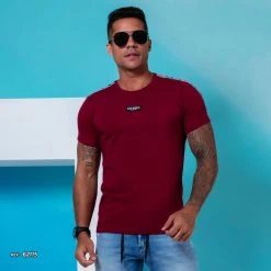 PL MALHA Men's Yellow O-neck Shirt - 62115