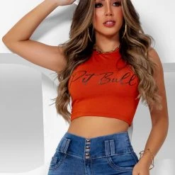 PIT BULL MALHA NEWS 60443 - Cropped With Runner Back And Colors