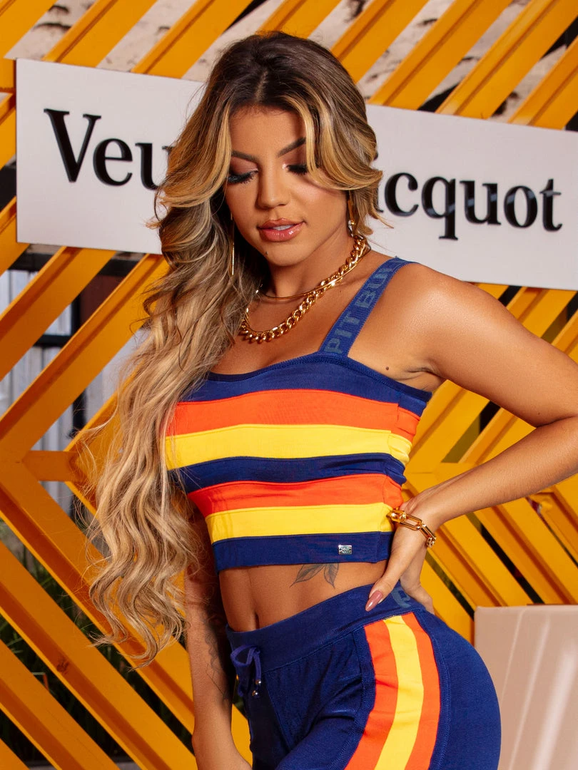 PL TRICOT Women 62143 - Cropped Tricot Colored Top 5 PL TRICOT Women 62143 - Cropped Tricot Colored Top